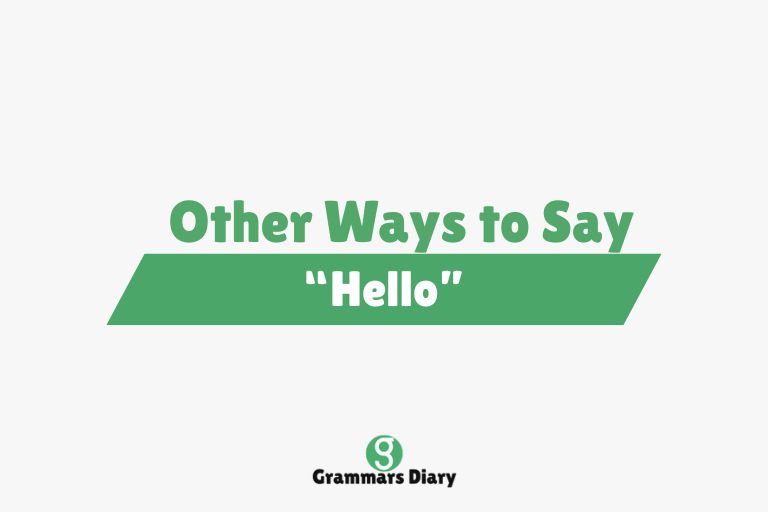 Creative Ways to Say “Hello”