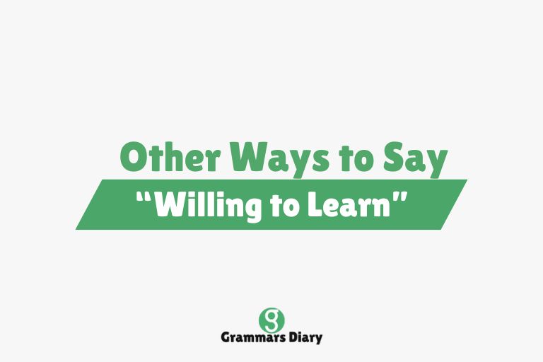 Other Ways to Say “Willing to Learn”