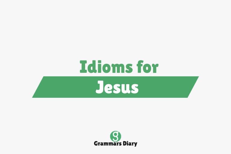 Idioms for Jesus