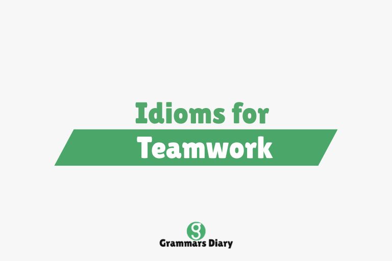 Idioms for Teamwork