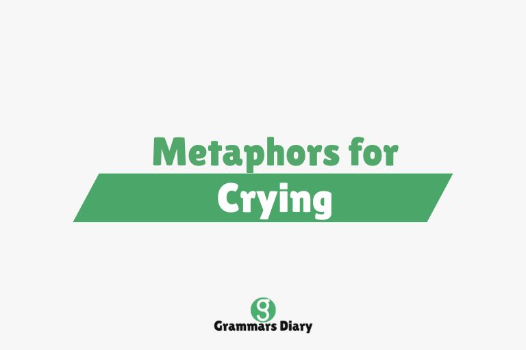 Metaphors for Crying