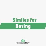 Similes for Boring