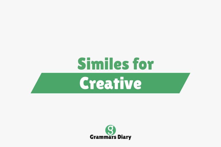Similes for Creative