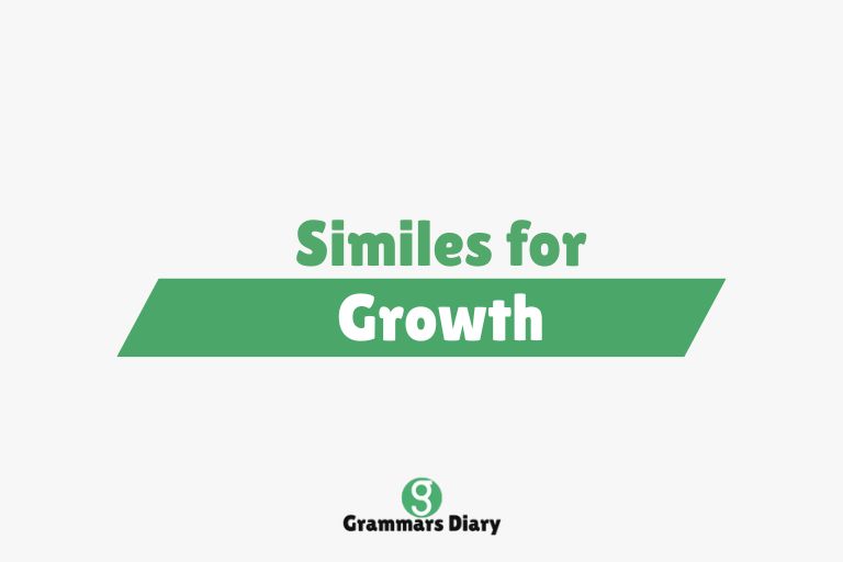 Similes for Growth