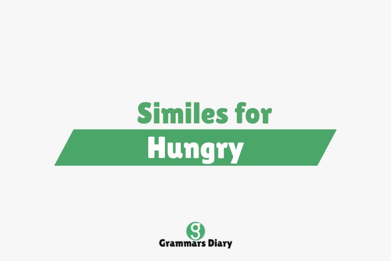 Similes for Hungry