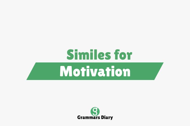 Similes for Motivation
