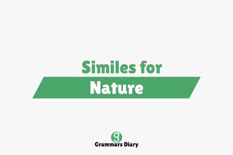 Similes for Nature