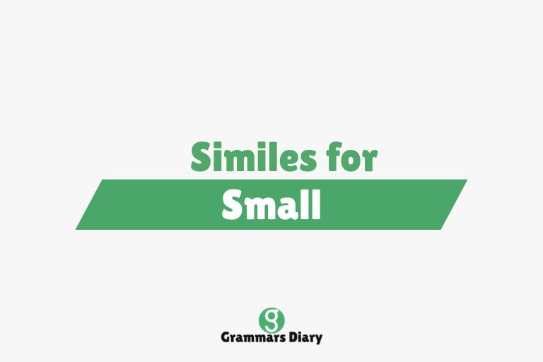Similes for Small