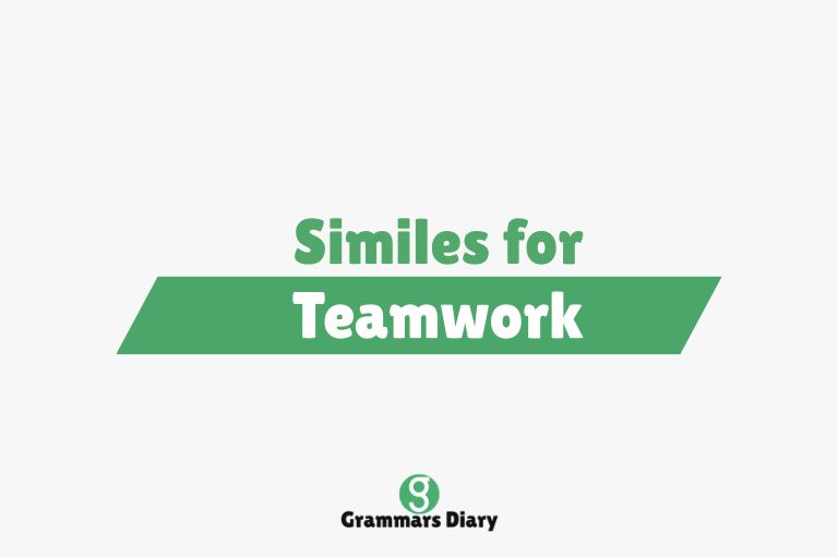 Similes for Teamwork