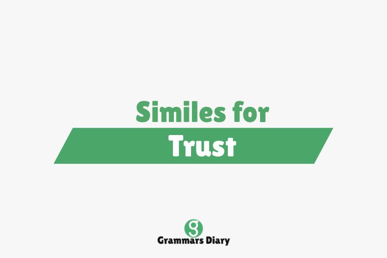 Similes for Trust