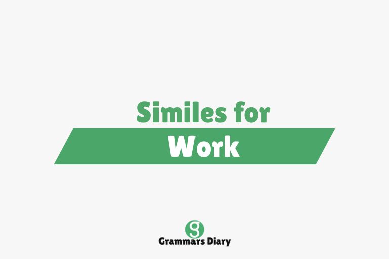 Similes for Work