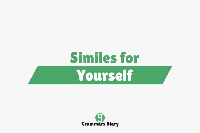 Similes for Yourself